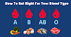What To Eat and Not To Eat According To Your Blood Type